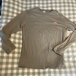 Eastern Mountain Sports Tan Long Sleeve Shirt- Men’s Small